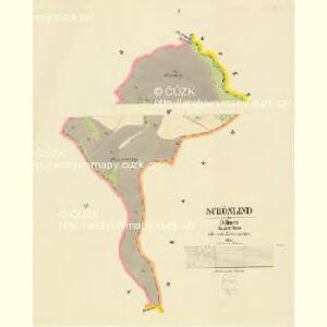 Schönlind - c3520-1-001 - Kaiserpflichtexemplar der Landkarten des stabilen Katasters