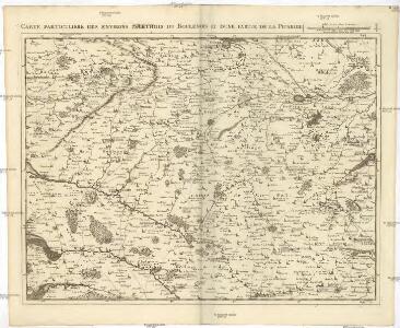 Carte particuliere des environs d'Arthois du Boulenois et d'une partie de la Picardie