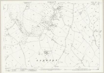 Cheshire LIV.15 (includes: Bickerton; Broxton; Duckington; Egerton; Larkton) - 25 Inch Map