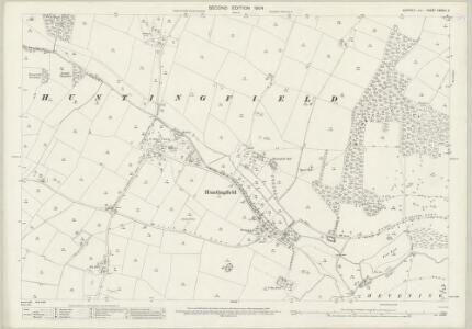 Suffolk XXXVIII.3 (includes: Cookley; Heveningham; Huntingfield; Ubbeston) - 25 Inch Map