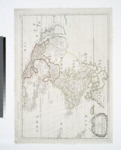 Amerique septentrionale / par N. Sanson d'Abbeville, geog. du Roy; A. Peyrounin, sculp.