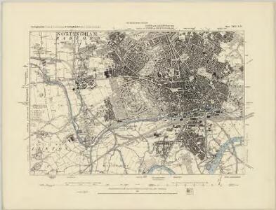 Nottinghamshire XLII.SW - OS Six-Inch Map