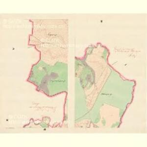 Przikas - m2464-1-002 - Kaiserpflichtexemplar der Landkarten des stabilen Katasters