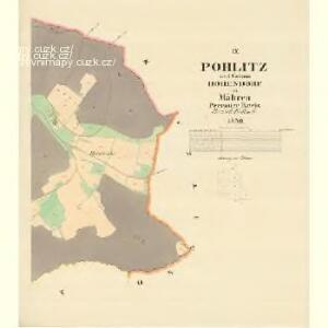 Pohlitz - m2351-1-008 - Kaiserpflichtexemplar der Landkarten des stabilen Katasters