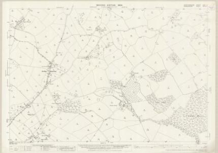 Herefordshire XXIV.2 (includes: Brilley; Eardisley; Huntington; Kington Rural; Michaelchurch On Arrow) - 25 Inch Map
