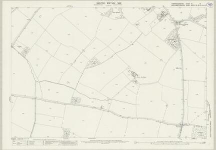 Huntingdonshire XII.10 (includes: Brington and Molesworth; Bythorn and Keyston; Clopton; Titchmarsh) - 25 Inch Map