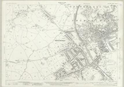 Wiltshire XXXVIII.7 (includes: Trowbridge; Wingfield) - 25 Inch Map