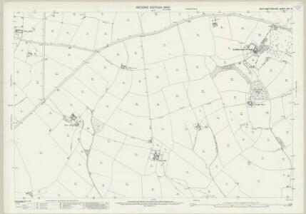 Northamptonshire XXX.9 (includes: Guilsborough; Ravensthorpe; West Haddon) - 25 Inch Map