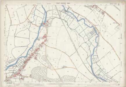 Norfolk LXIII.1 (includes: Costessey; Drayton; Hellesdon; Taverham) - 25 Inch Map