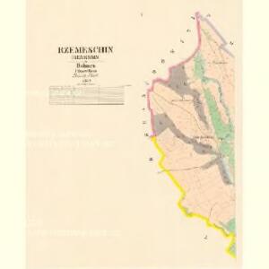 Rzemeschin (Remessin) - c6686-1-001 - Kaiserpflichtexemplar der Landkarten des stabilen Katasters