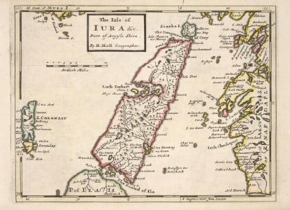The Isle of Iura &c. Part of Argyle Shire  / by H. Moll.