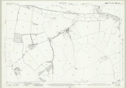 Cambridgeshire LXI.2 (includes: Haverhill; Horseheath; Shudy Camps; Withersfield) - 25 Inch Map