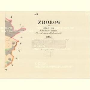 Zborow - m3574-1-003 - Kaiserpflichtexemplar der Landkarten des stabilen Katasters
