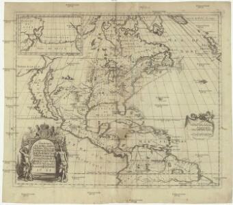 Charte eines sehr grossen Landes zwischen Neü Mexico und dem Eysmeerische Groß Brittanische May[e]st[ät] Wilhelm III