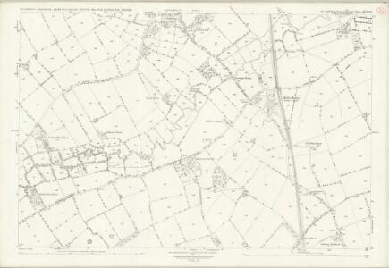Suffolk XXVIII.13 (includes: Bramfield; Chediston; Cookley; Halesworth; Holton; Walpole; Wenhaston) - 25 Inch Map