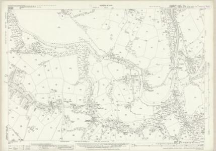 Lancashire CXII.14 (includes: Bredbury And Romiley; Hazel Grove And Bramhall; Marple; Stockport) - 25 Inch Map