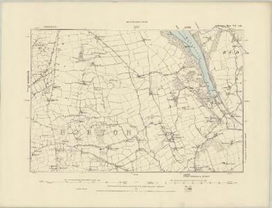 Staffordshire V.SW - OS Six-Inch Map