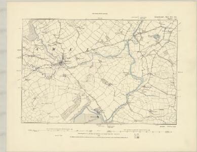 Carmarthenshire XVI.SW - OS Six-Inch Map