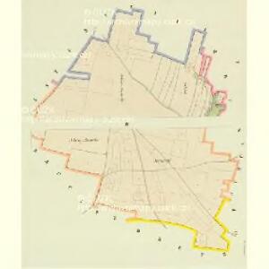 Horatitz (Horzeticze) - c2223-1-002 - Kaiserpflichtexemplar der Landkarten des stabilen Katasters