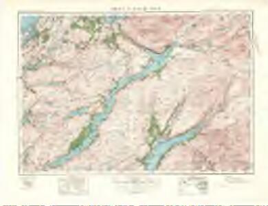 Oban  & Loch Awe (61) - OS One-Inch map