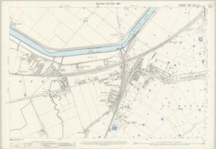 Cheshire XXXVIII.14 (includes: Chester; East Saltney; Marlston cum Lache; Sealand) - 25 Inch Map