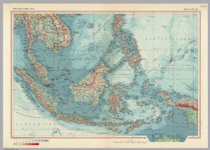 South-East Asia.  Pergamon World Atlas.
