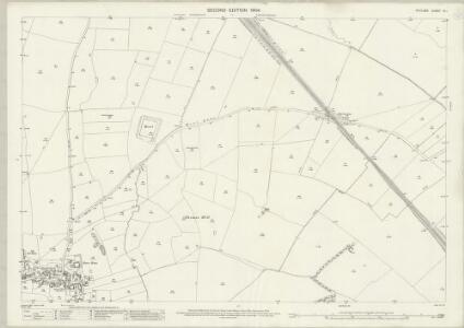Rutland V.1 (includes: Ashwell; Teigh; Whissendine) - 25 Inch Map