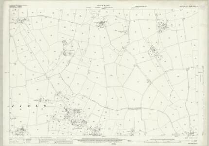 Suffolk XXVII.14 (includes: Cratfield; Huntingfield; Linstead Magna) - 25 Inch Map