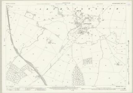 Northamptonshire XXIV.5 (includes: Arthingworth; Harrington; Kelmarsh) - 25 Inch Map