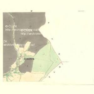 Althütten (Starahutie) - m2853-1-003 - Kaiserpflichtexemplar der Landkarten des stabilen Katasters
