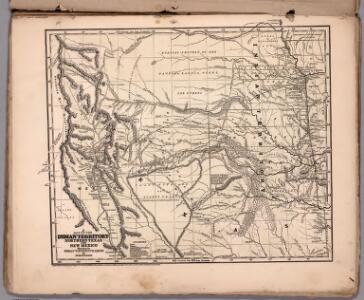 A map of the Indian Territory, northern Texas and New Mexico